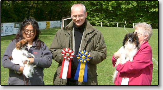 Daughter and father in the winner circle