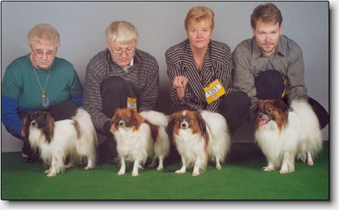 The Blicci Phalene Breeding Class, Herning 1999 (27600 bytes)